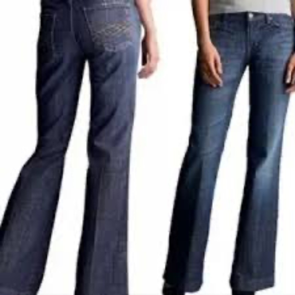 Citizen of Humanity Kate #066 Stretch Low Waist Jeans Full Leg Size 31 x 32"